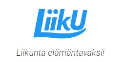 LiikU -logo. Logoa klikkaamalla pääsee Liikun verkkosivuille.