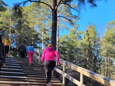 portaat keisvuori seniorit aikuiset